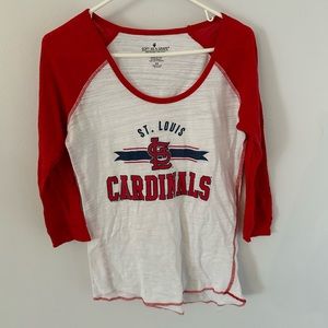 Cardinals quarter length sleeve shirt